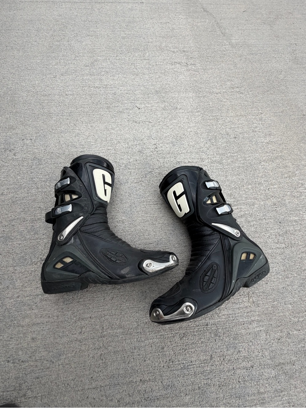 GAERNE G.RW Sport motorcycle boots, black, size 43 us men’s 9